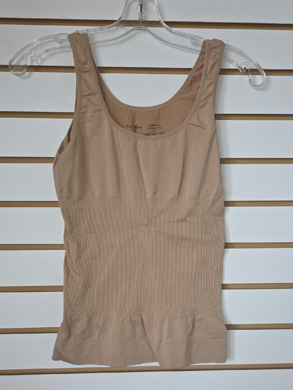 Shapewear Ribbed Tank Top 1x